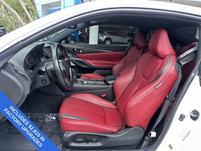2022 INFINITI Q60 RED SPORT 400