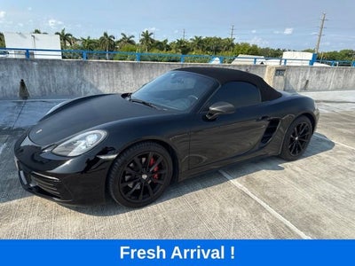 2017 Porsche 718 Boxster S