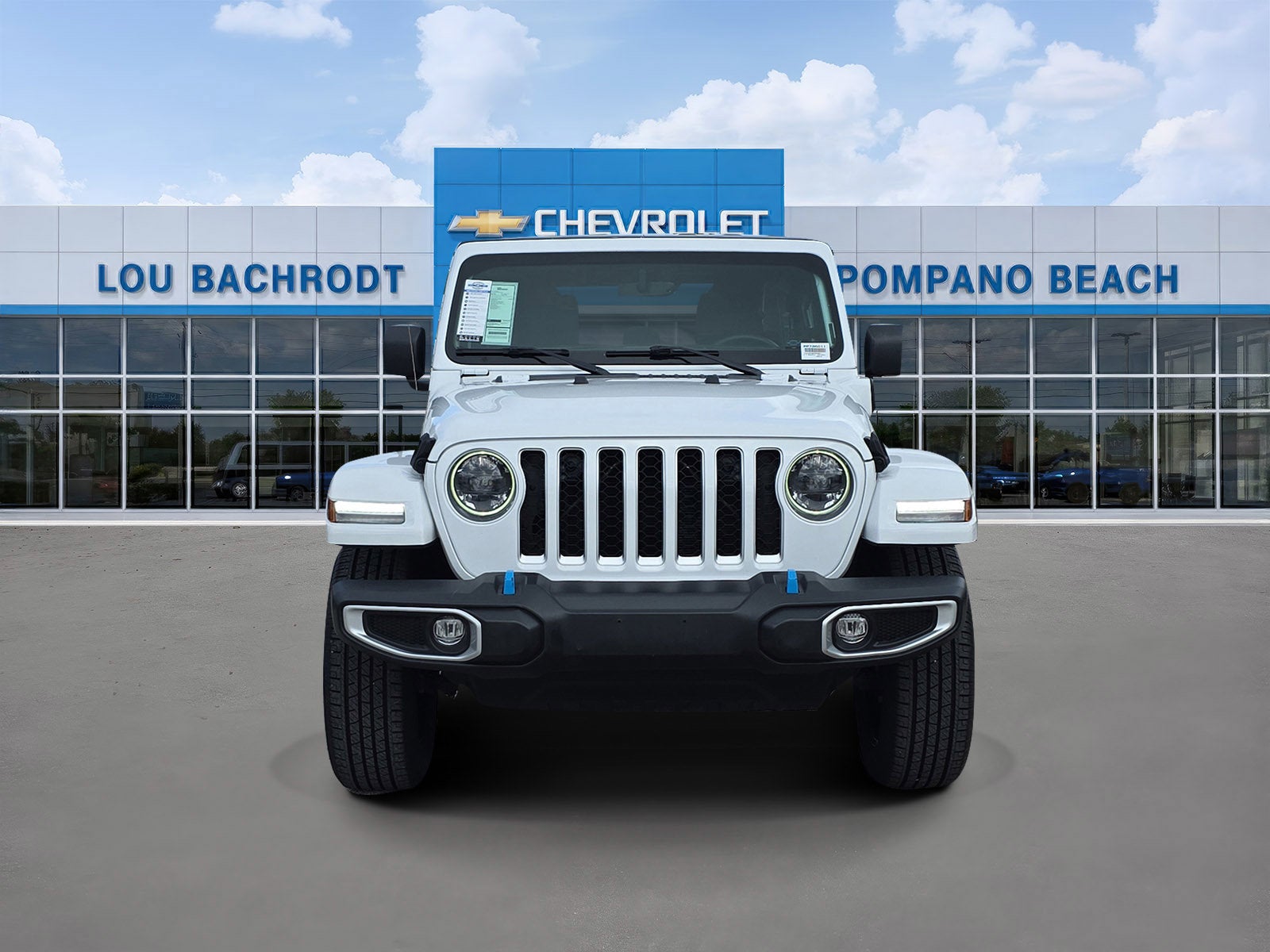 Used 2023 Jeep Wrangler 4xe Sahara 4XE with VIN 1C4JJXP63PW700011 for sale in Pompano Beach, FL