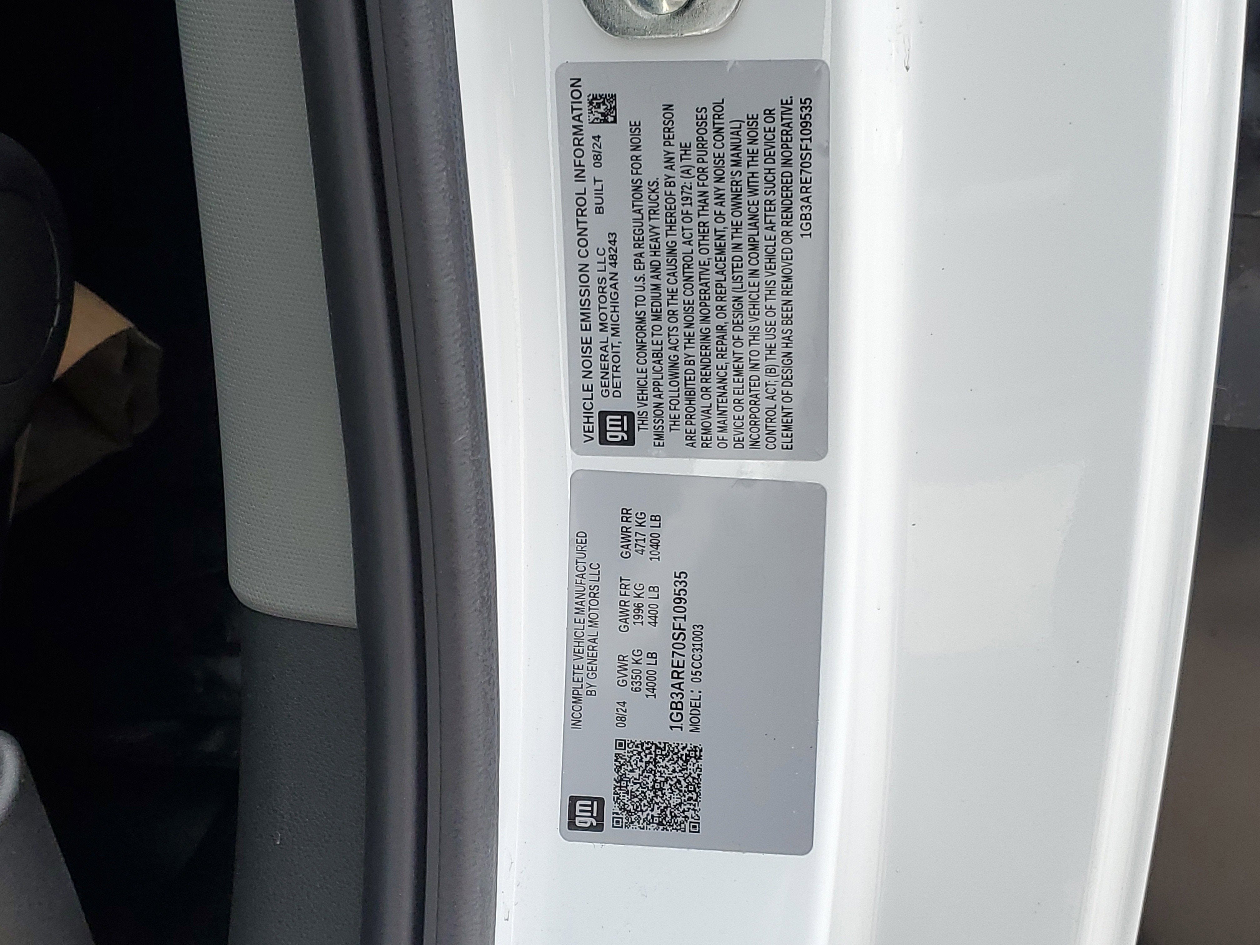 2025 Chevrolet Silverado 3500 HD Chassis Cab Work Truck