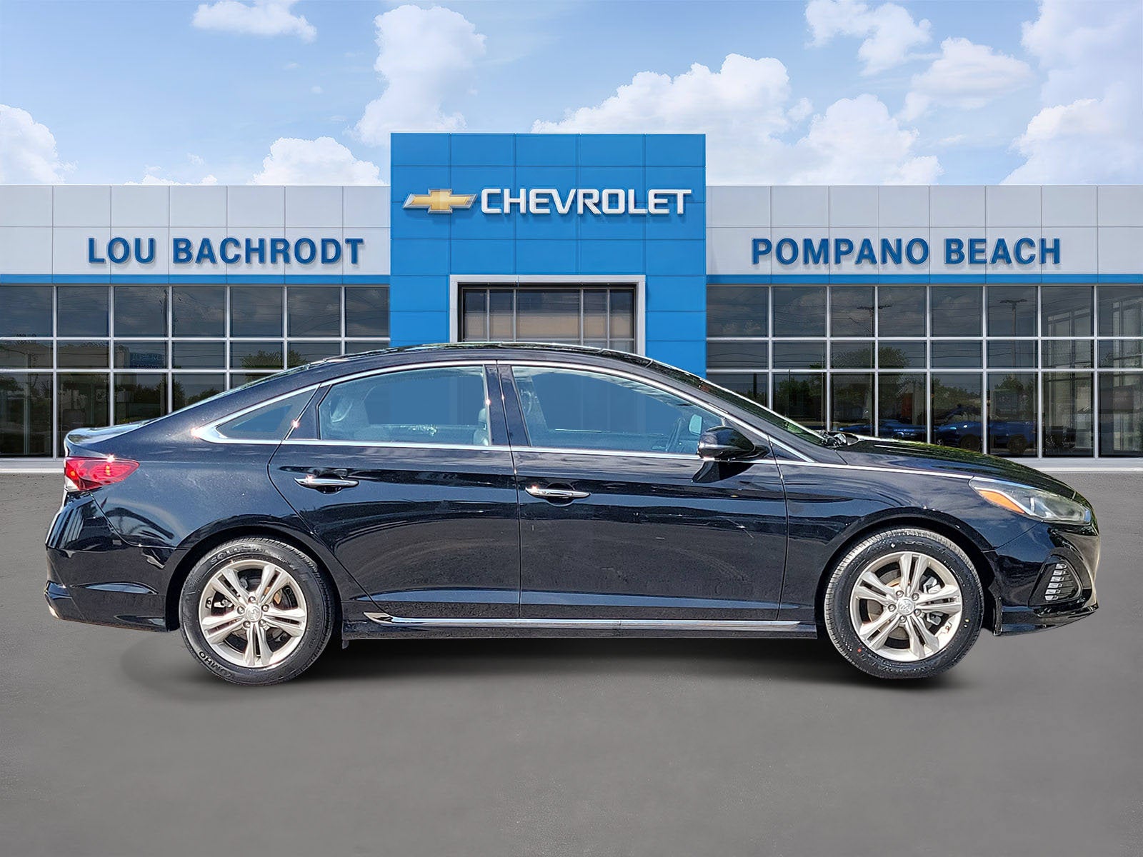 Used 2018 Hyundai Sonata Sport with VIN 5NPE34AF6JH631993 for sale in Pompano Beach, FL