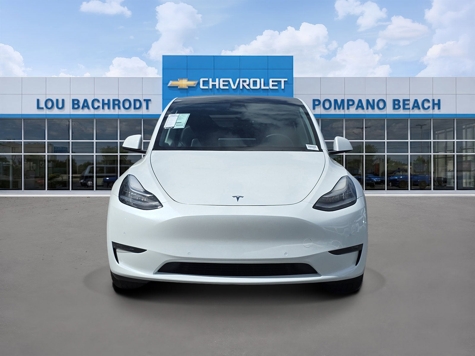 Used 2020 Tesla Model Y Long Range with VIN 5YJYGDEE8LF043209 for sale in Pompano Beach, FL