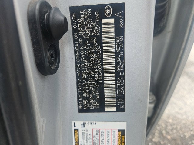 Used 2009 Toyota Corolla LE with VIN JTDBL40E899020041 for sale in Pompano Beach, FL