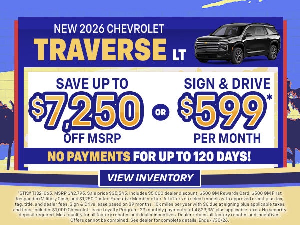 2026 Chevrolet Traverse