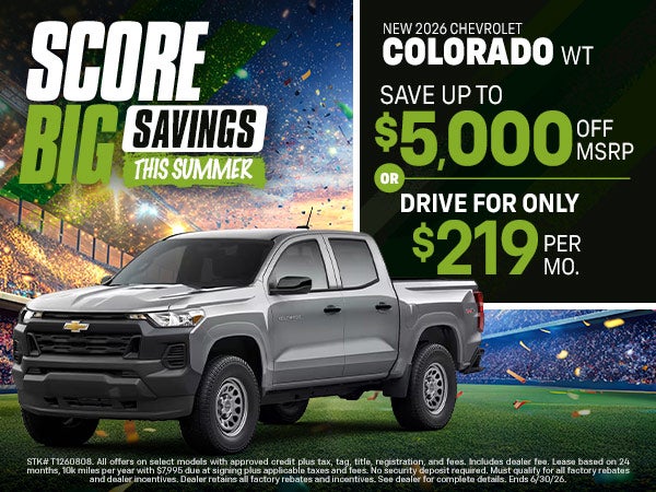 2026 Chevrolet Colorado
