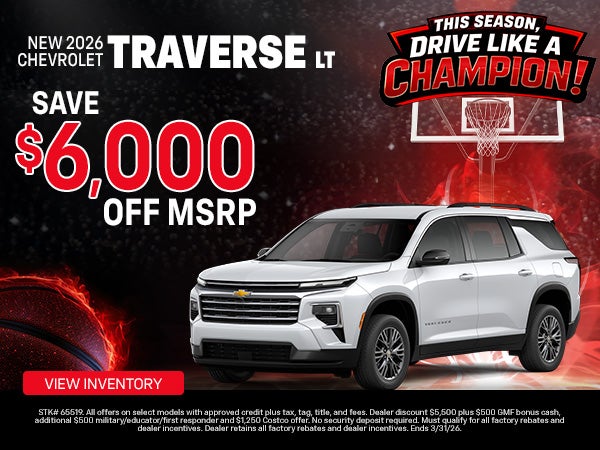 2026 Chevrolet Traverse