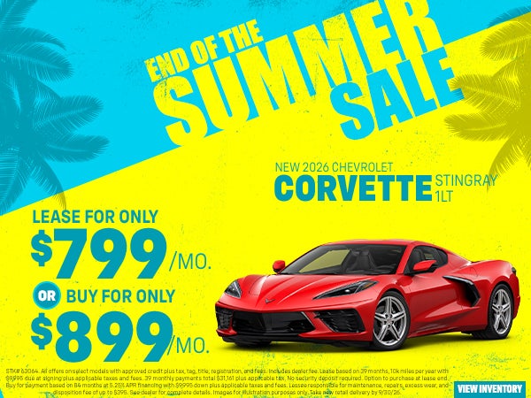 2026 Chevrolet Corvette Stingray