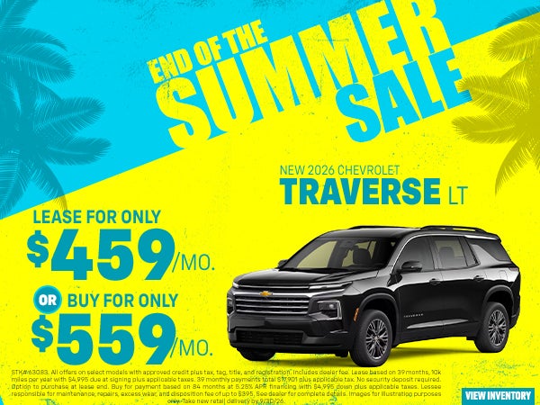 2026 Chevrolet Traverse